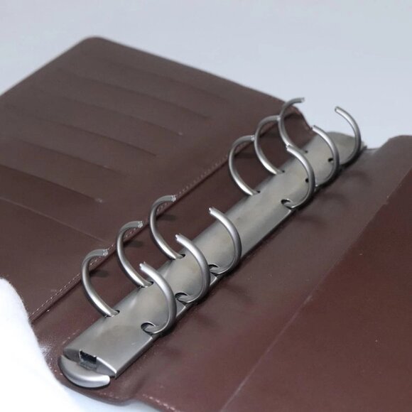 LOUIS VUITTON Epi Agenda MM Day Planner Cover Mocha R2004D LV Auth sw099 - Picture 8 of 16